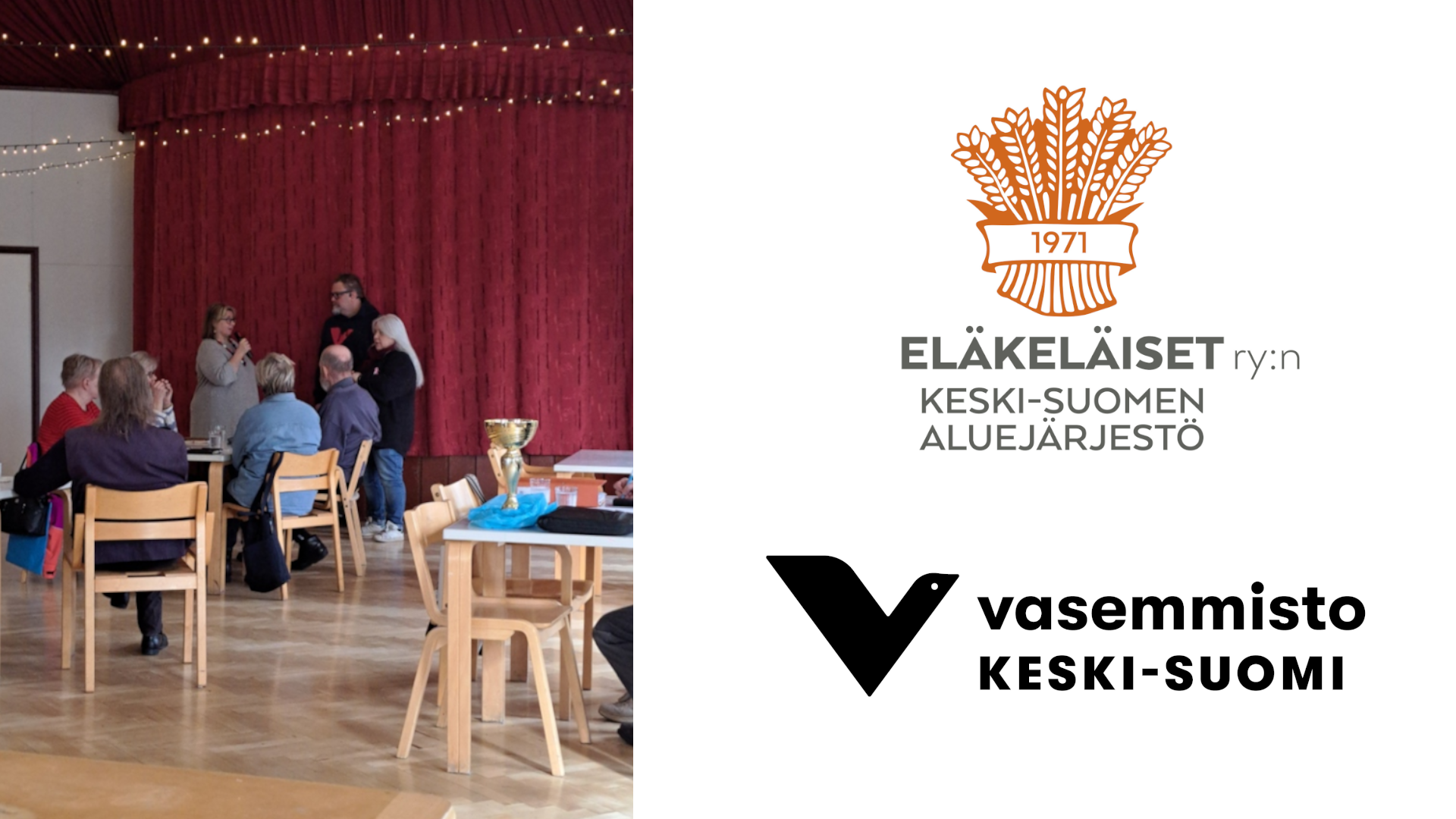 Eläkeläiset keski-suomen aluejärjestön kevätkokous